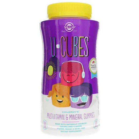 U-Cubes Children's Multivitamin & Mineral Gummies, SLG
